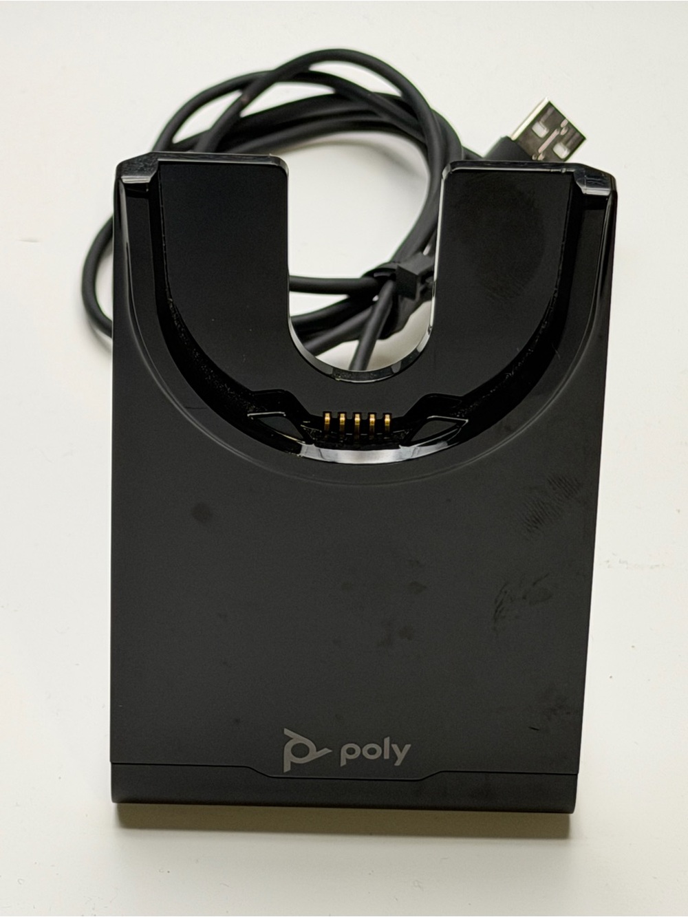 Poly Black USB Charging Dock for Compatible Headsets